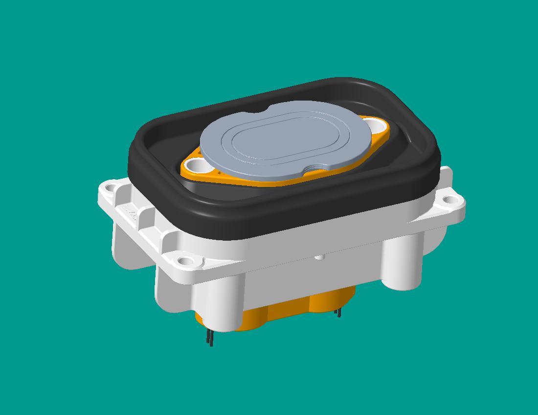 換電車端連接器總成（億威）50mm2，垂直出線